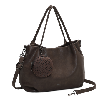 Linea handväska/crossbody Brun