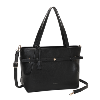 Goldie axelväska/tote bag Svart