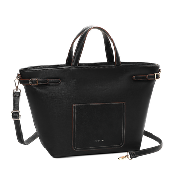 Nella handväska/crossbody, large Svart
