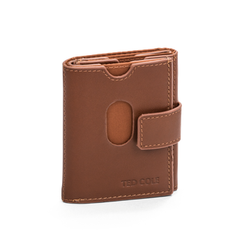 Korthållare i skinn Vintage Bridge