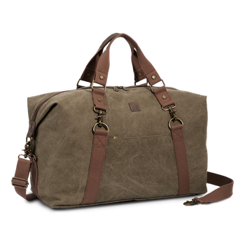 Weekendbag canvas Olive