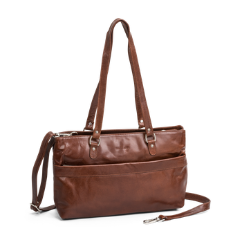 Tote bag i skinn Bridge