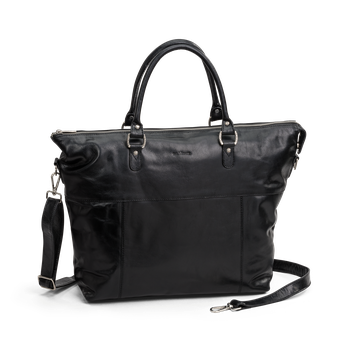 Workbag 14,1" i skinn Svart