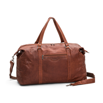 Weekend bag i skinn, 35 L Bridge