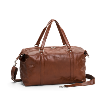 Weekend bag i skinn, 28 L Bridge