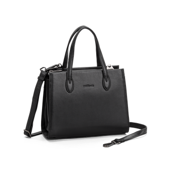 Handbag Small i skinn Svart