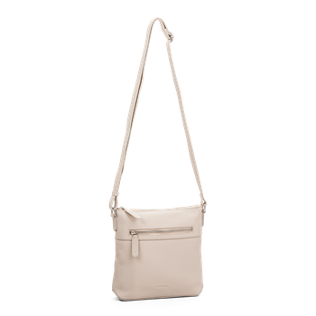 Crossbody väska Small i skinn Beige