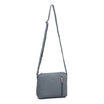 Crossover i skinn Grå