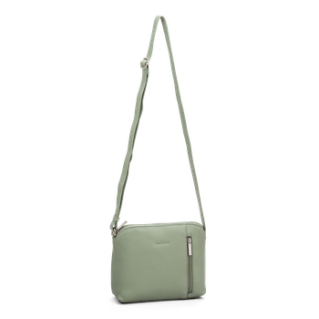 Crossover i skinn Khaki