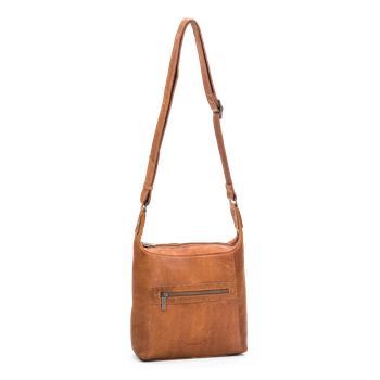 Crossbody väska i skinn Walnut