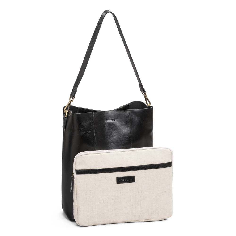 Bucket bag 16" i skinn Bucket bag 16" i skinn