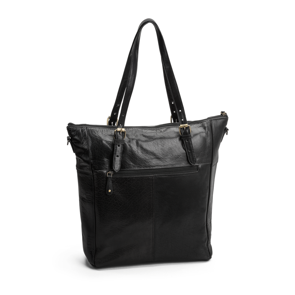 Tote bag 16" i skinn