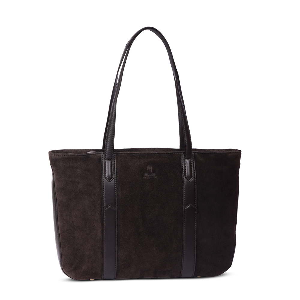 Classics tote bag för laptop i skinn, 13"