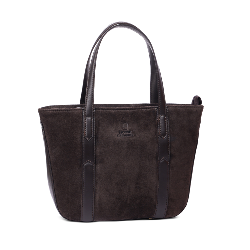 Classics liten tote bag i skinn