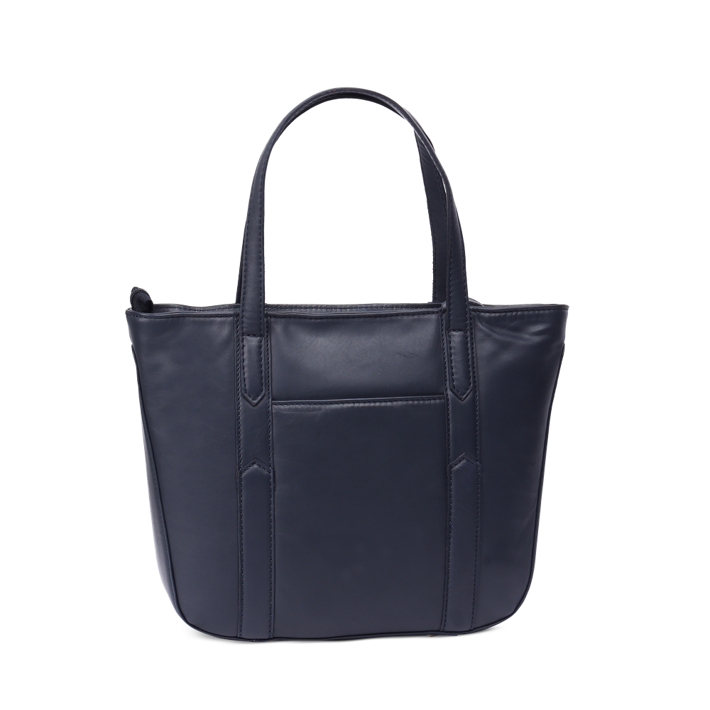 Classics liten tote bag i skinn