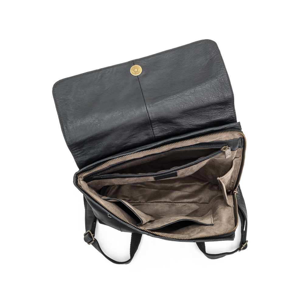 Datorryggsäck 11" i skinn