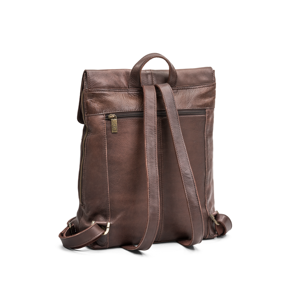 Datorryggsäck 11" i skinn