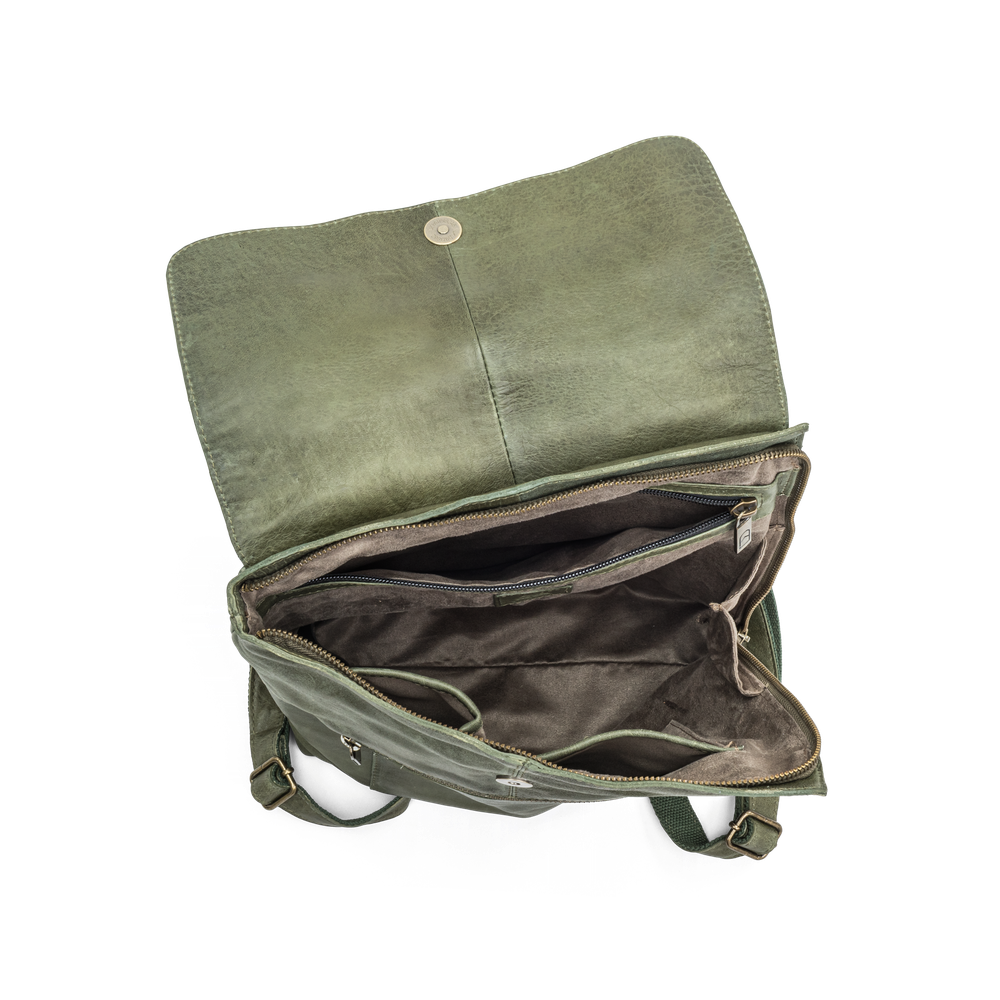 Datorryggsäck 11" i skinn