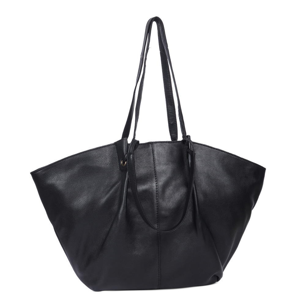 Chic Boho tote bag i skinn