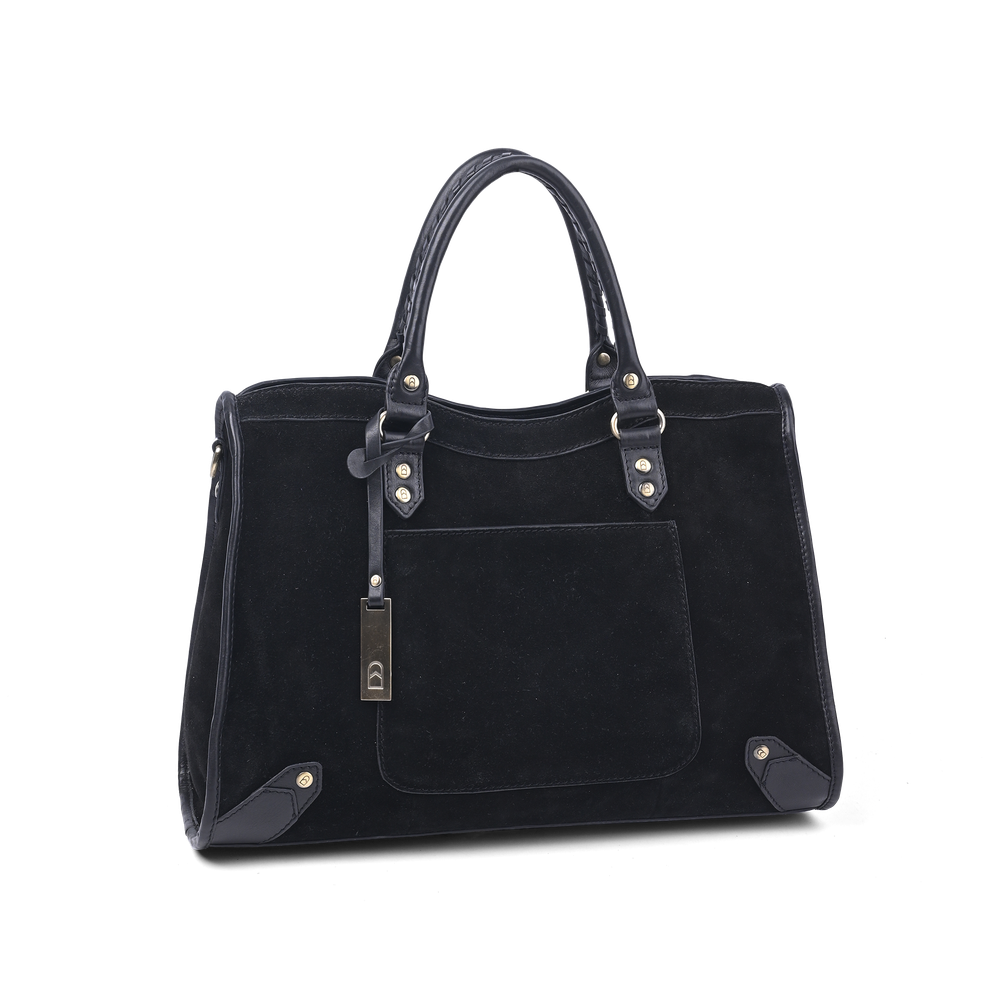 Vintage Look tote bag i skinn
