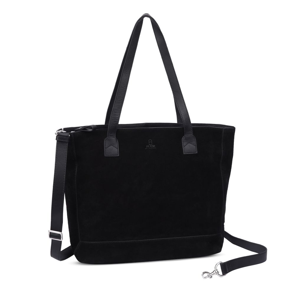 Tote bag för laptop i mocka, 14"