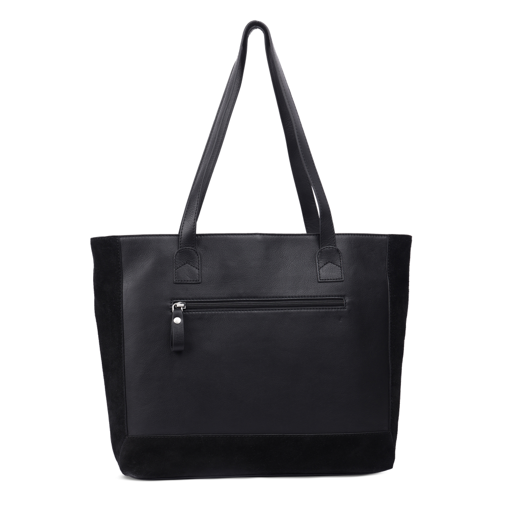Tote bag för laptop i mocka, 14"
