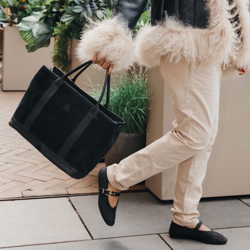 Vintage Look tote bag i mocka