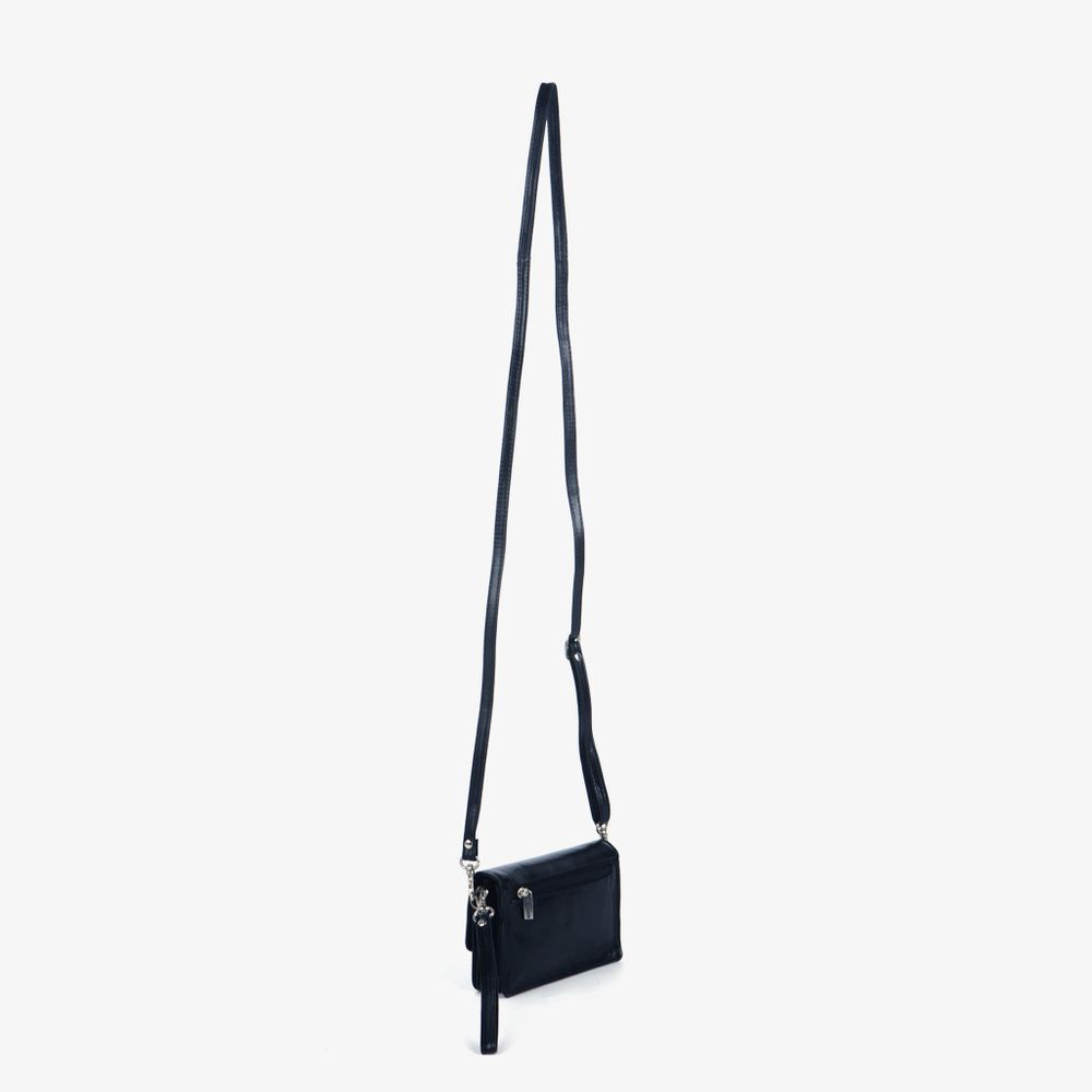 Väska clutch i skinn