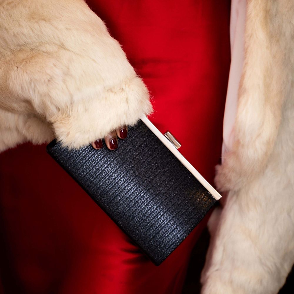 Clutch med bygel