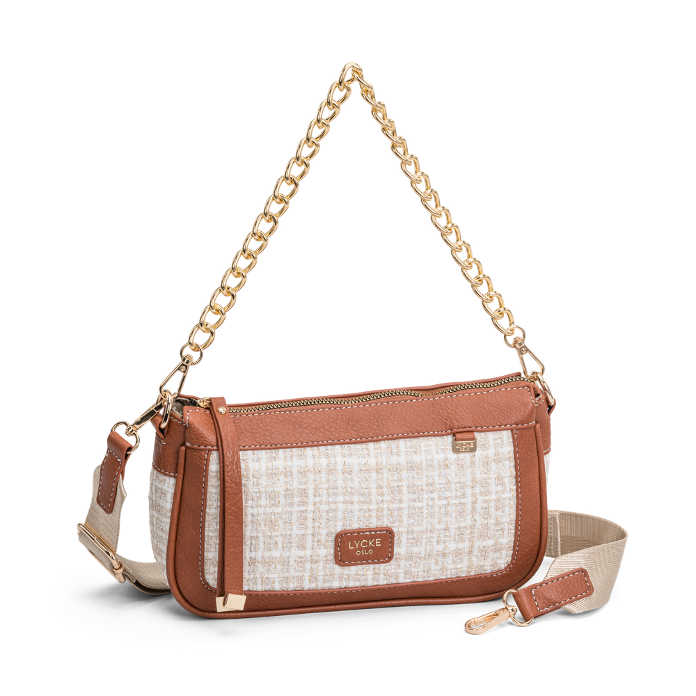 Axelväska i crossovermodell