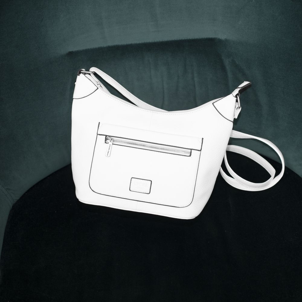 Axelväska i crossovermodell