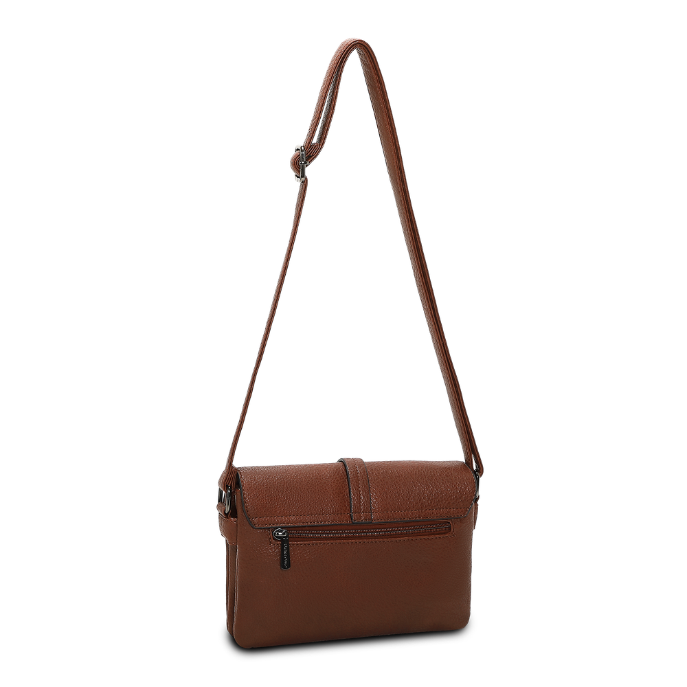 Alma klaffväska i crossovermodell