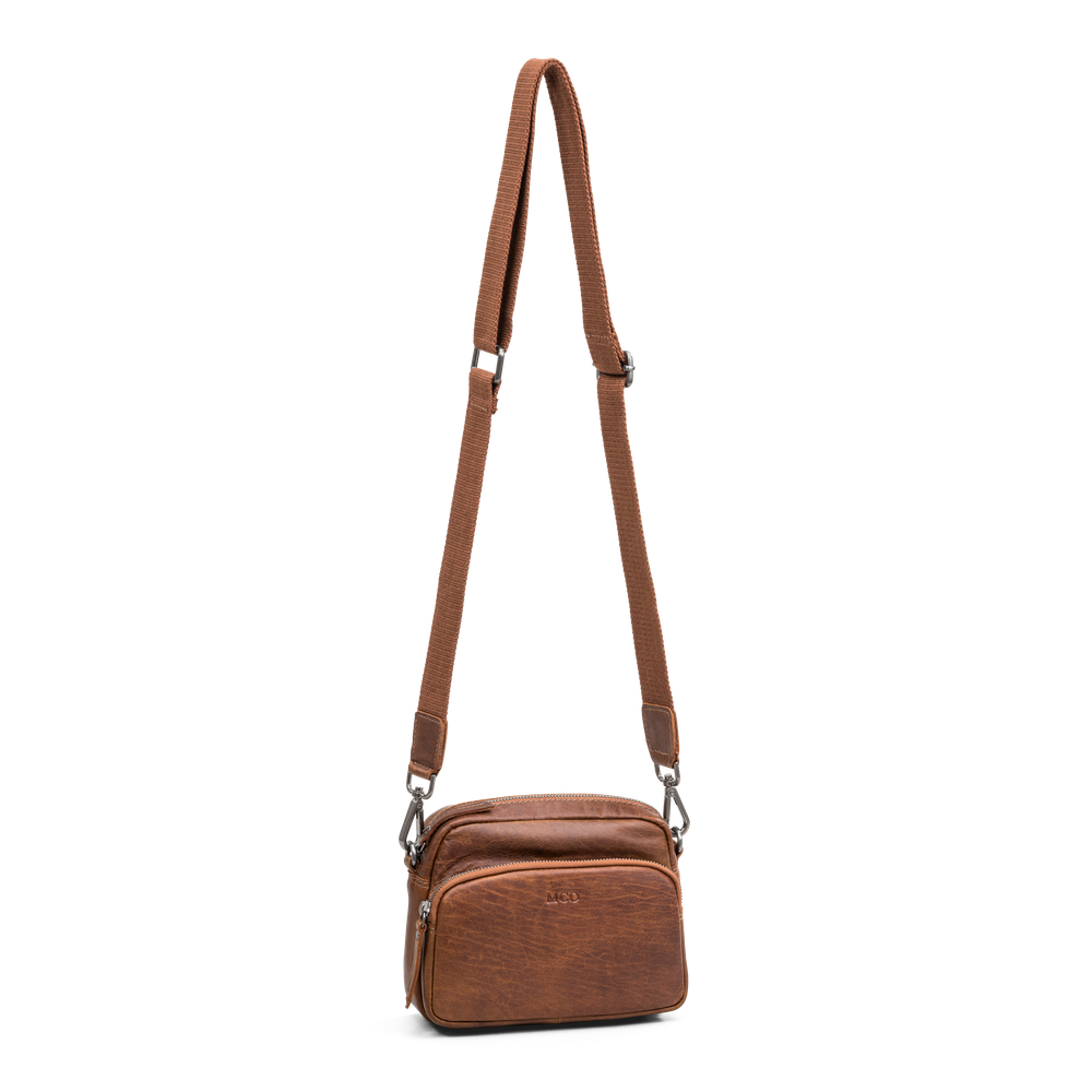 Crossbody leather bag