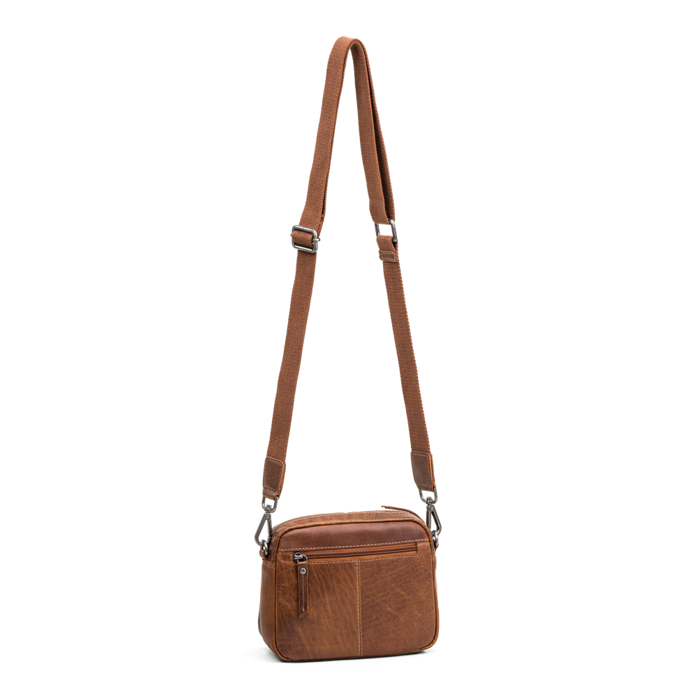 Crossbody leather bag