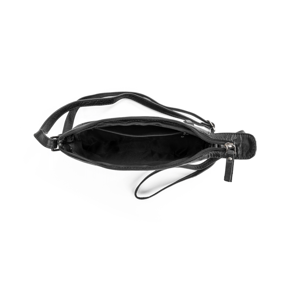 Axelremsväska i skinn