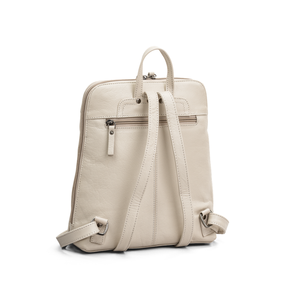 City ryggsäck i skinn