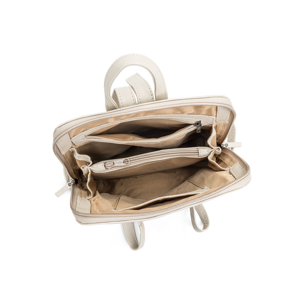 City ryggsäck i skinn