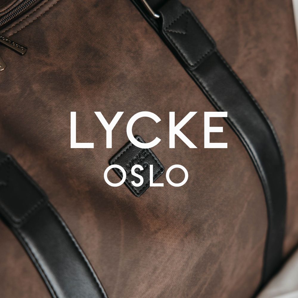 Lycke Oslo brun weekenbag