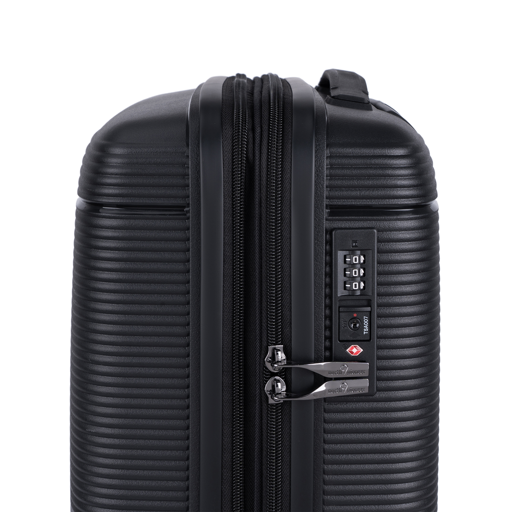 Bergen expanderbar kabinväska, 4 hjul, 55 cm, 43L