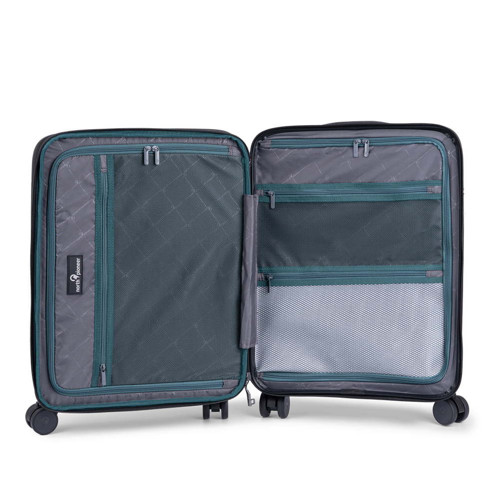 Bergen expanderbar kabinväska, 4 hjul, 55 cm, 43L