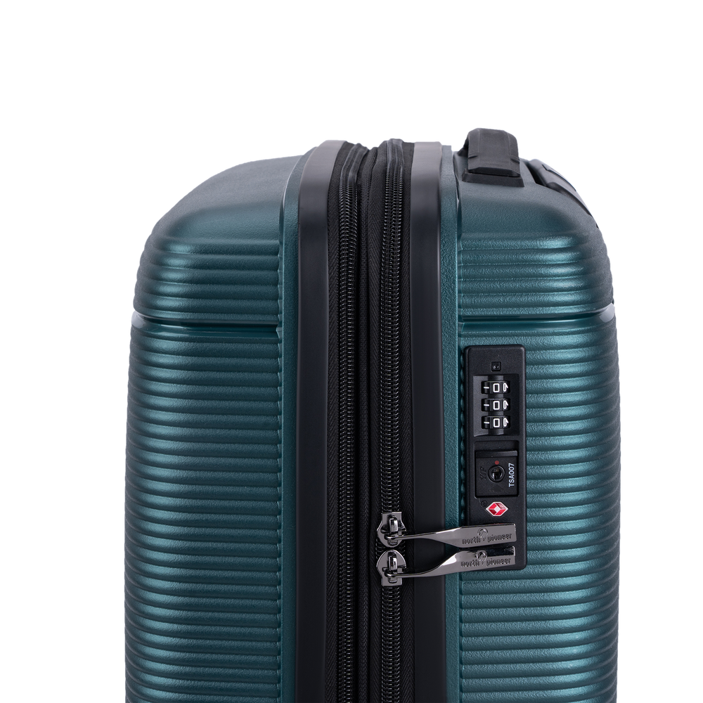 Bergen expanderbar kabinväska, 4 hjul, 55 cm, 43L