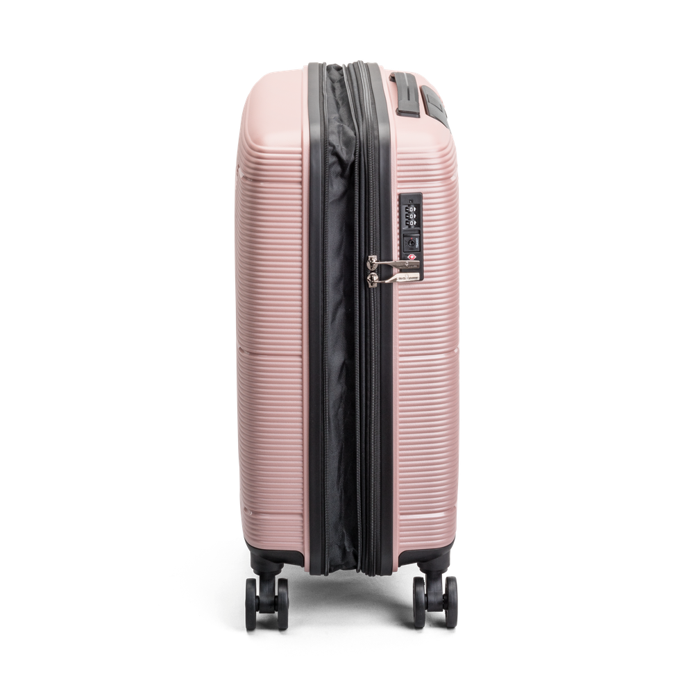 Bergen expanderbar kabinväska, 4 hjul, 55 cm, 43L