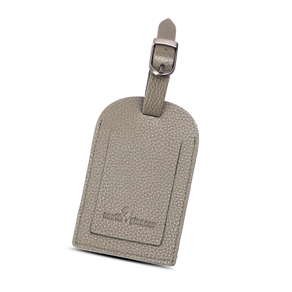 North Pioneer Bagagetag – läder