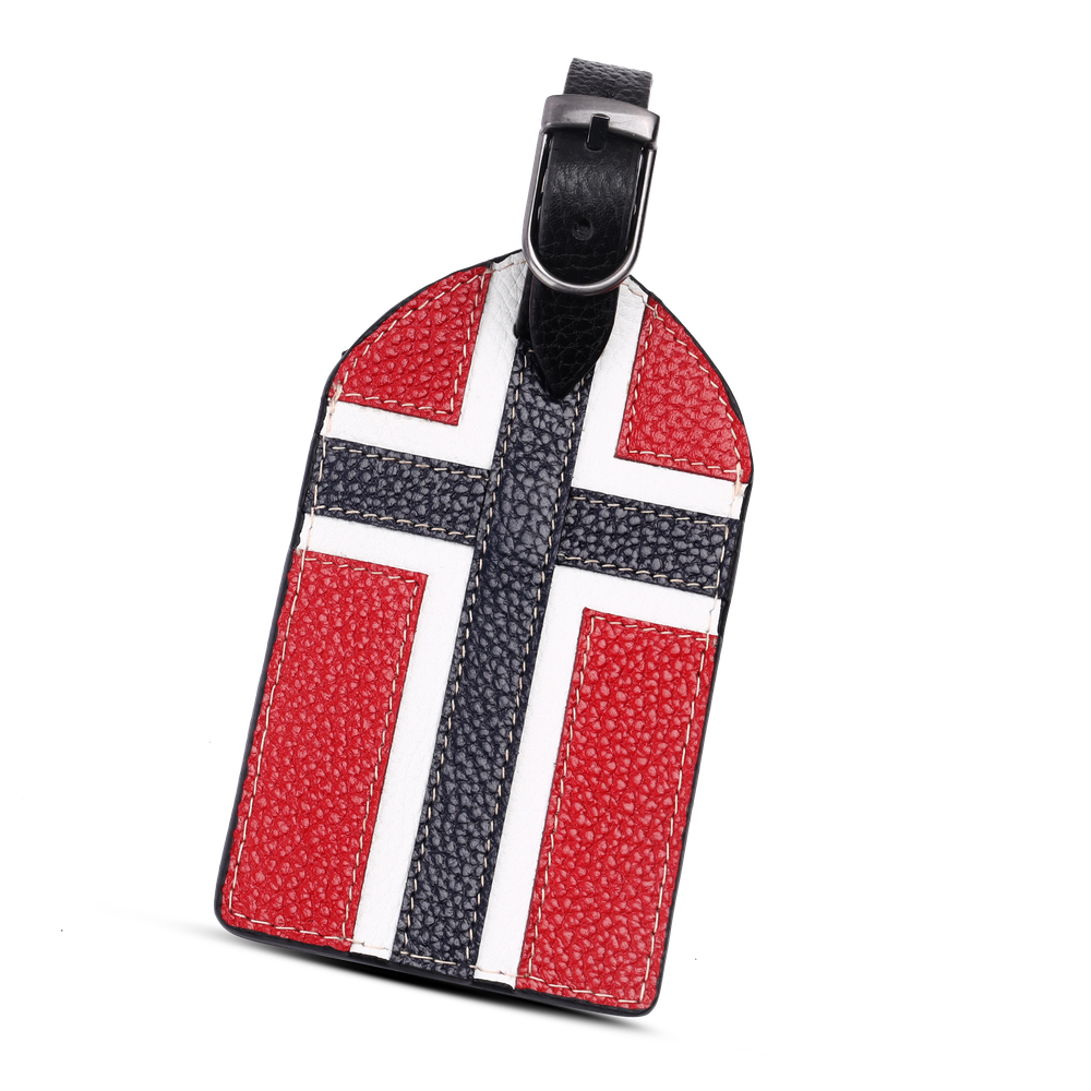 North Pioneer Bagagetag – läder