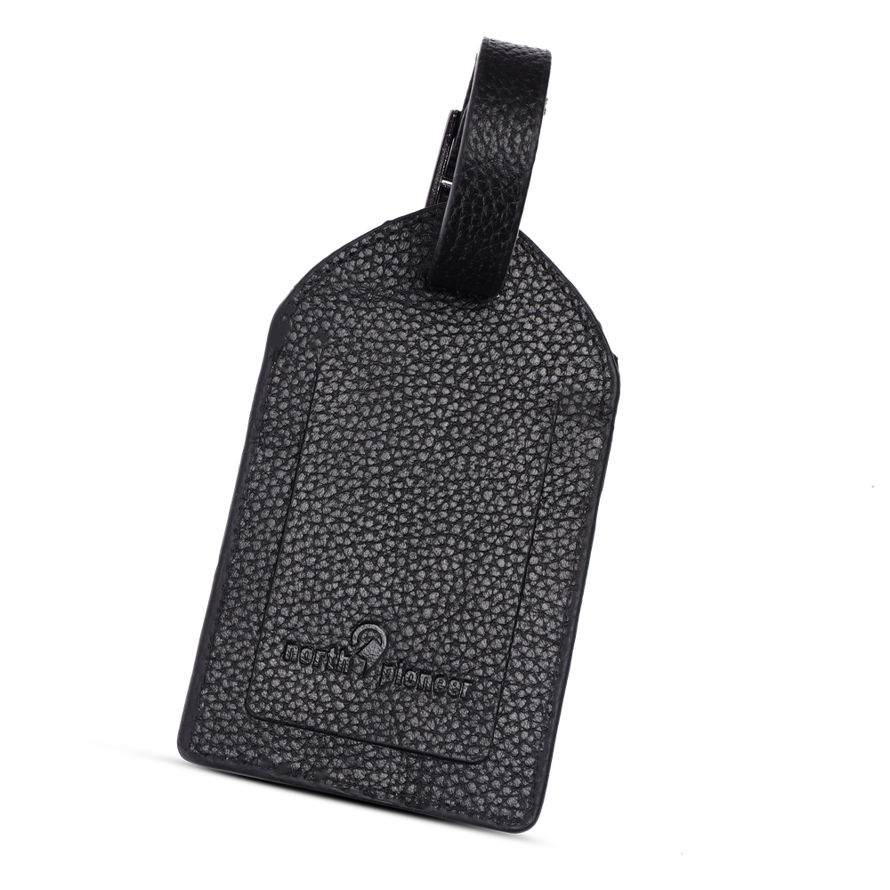 North Pioneer Bagagetag – läder
