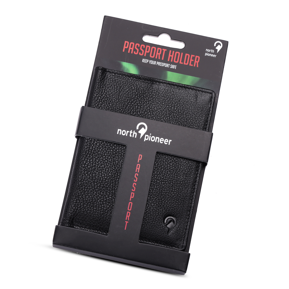 North Pioneer Passfodral – läder RFID-skydd North Pioneer Passfodral – läder RFID-skydd