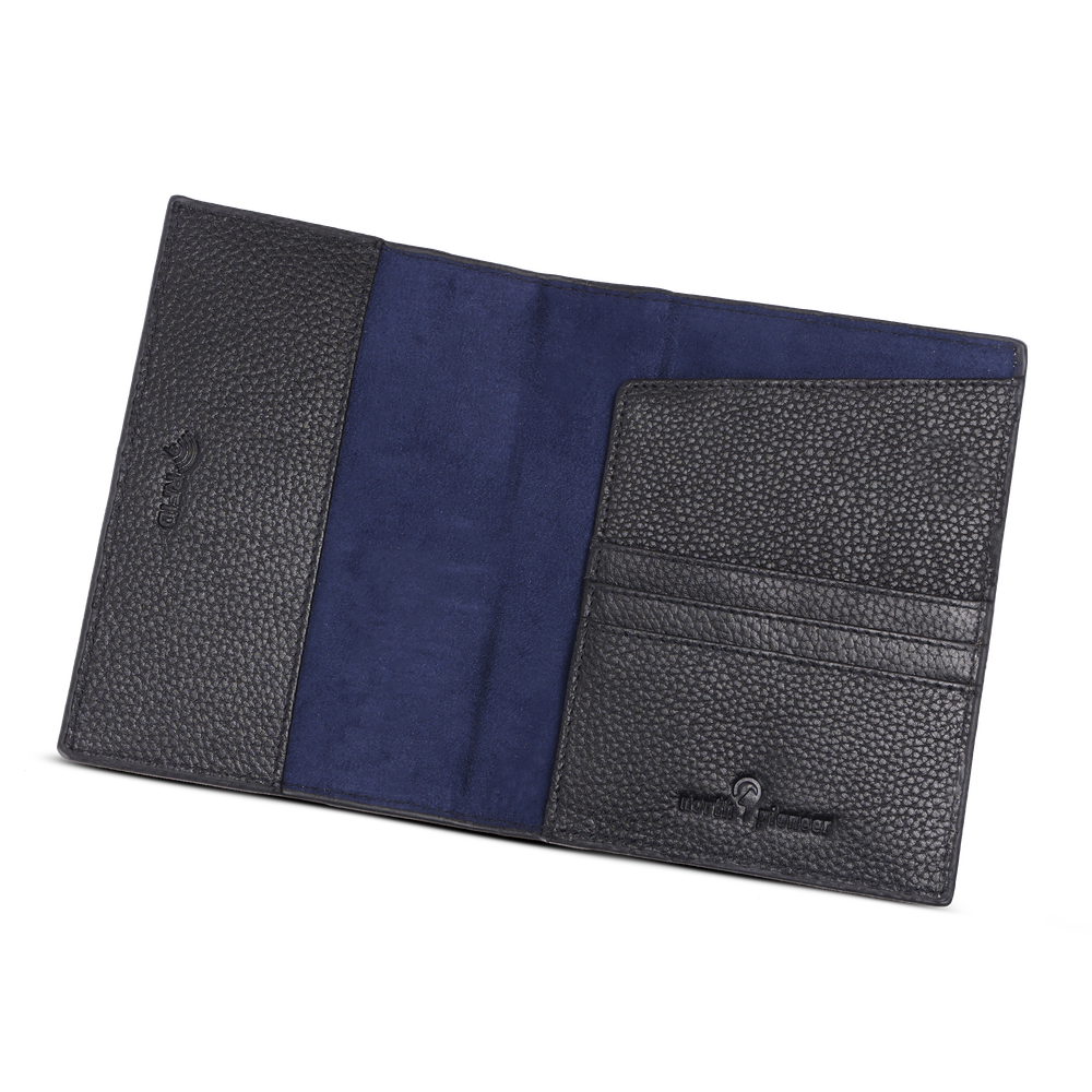 North Pioneer Passfodral – läder RFID-skydd