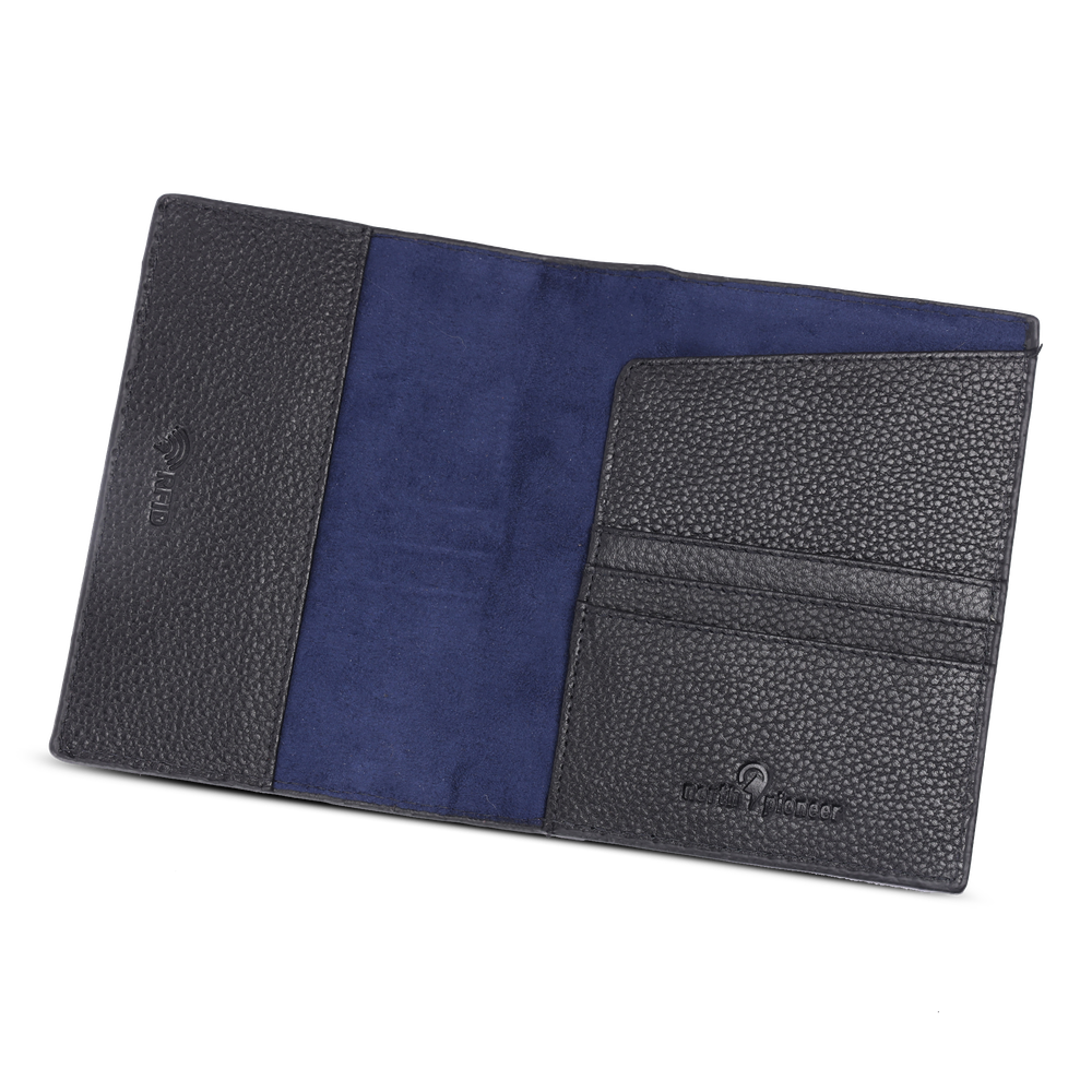 North Pioneer Passfodral – läder RFID-skydd