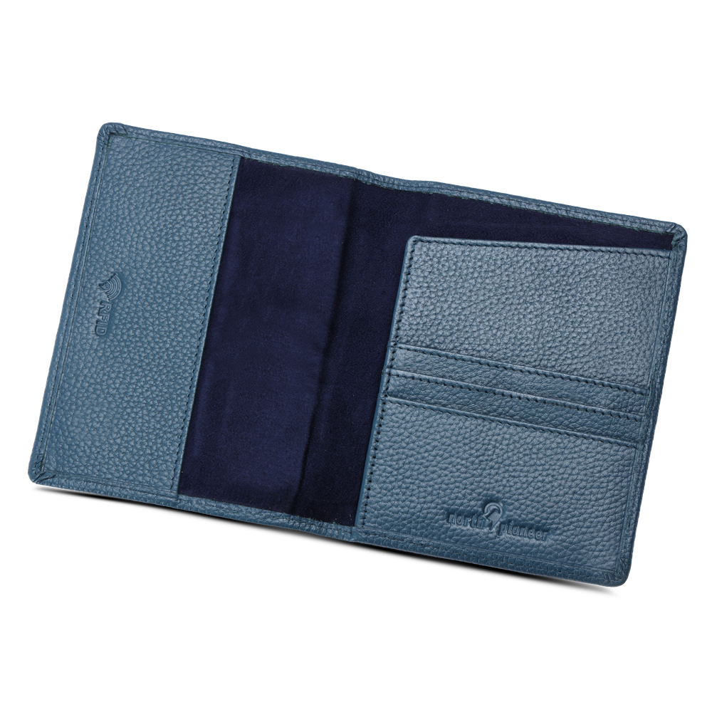 North Pioneer Passfodral – läder RFID-skydd