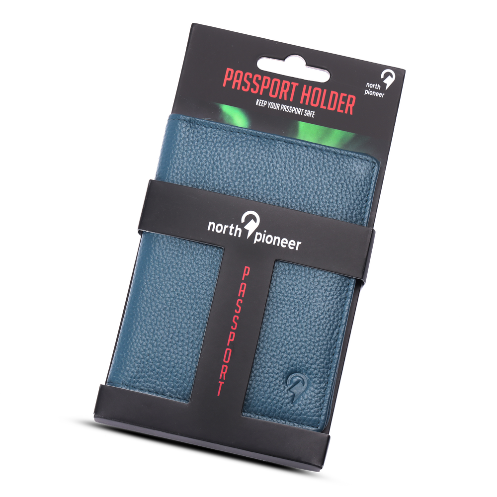 North Pioneer Passfodral – läder RFID-skydd